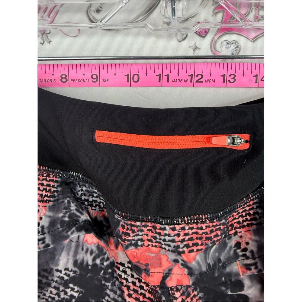 MPG shorts dual neon tie dye Black & Coral Tie-Dye Athletic Shorts - Picture 6 of 10